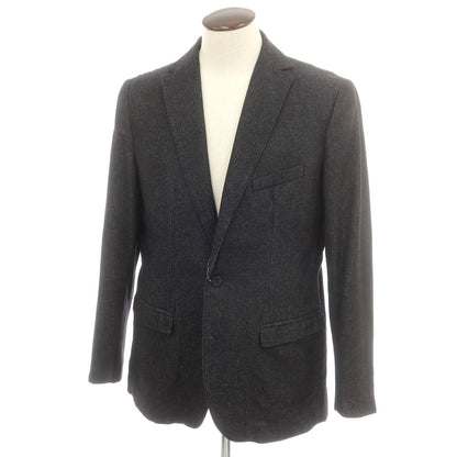 【中古】マスターコート MASTER COAT ウールコットン カジュアルジャケット ブラック系【 54 】【 状態ランクB 】【 メンズ 】