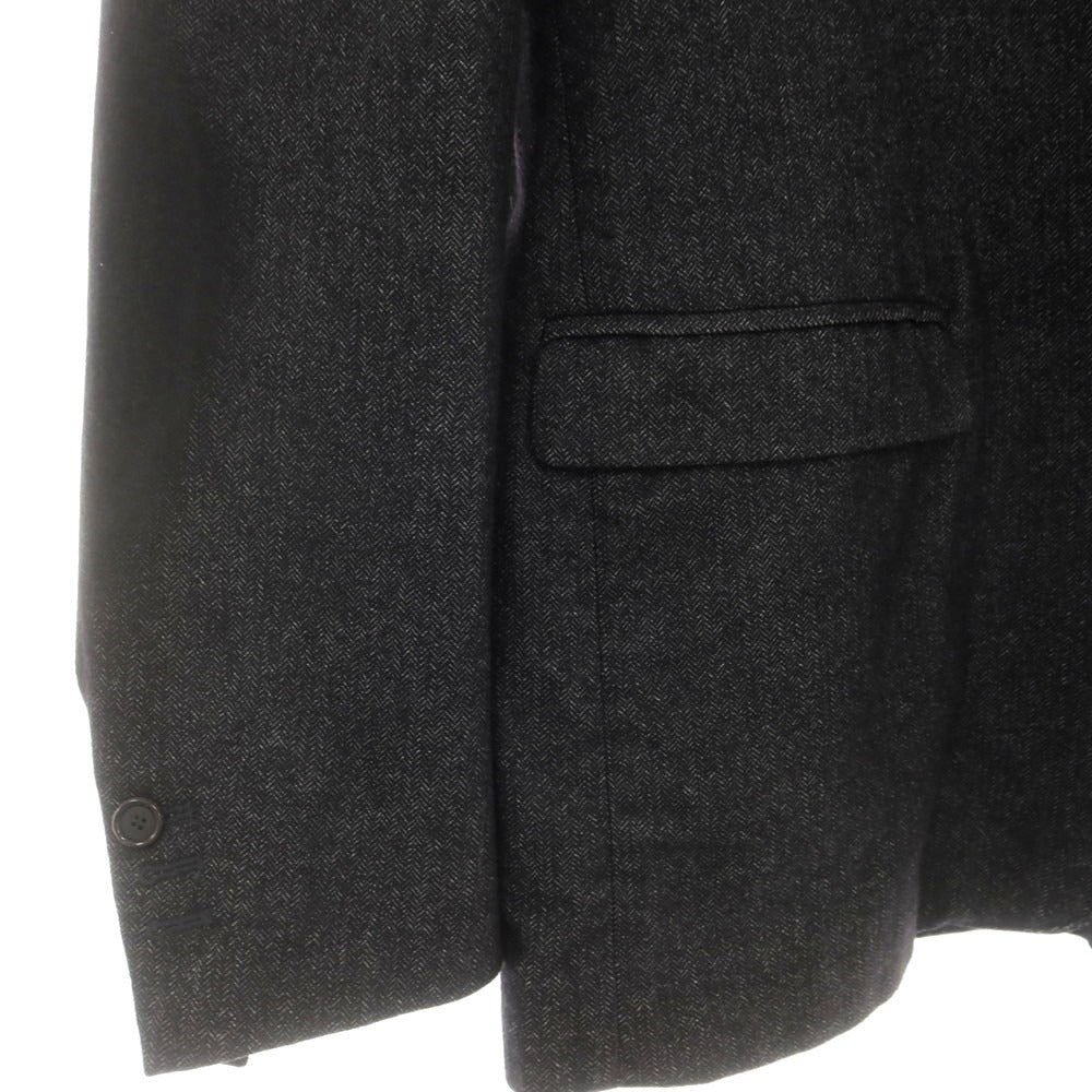 【中古】マスターコート MASTER COAT ウールコットン カジュアルジャケット ブラック系【サイズ54】【 状態ランクB 】【 メンズ 】[CPD]