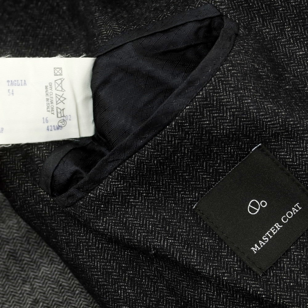 【中古】マスターコート MASTER COAT ウールコットン カジュアルジャケット ブラック系【 54 】【 状態ランクB 】【 メンズ 】