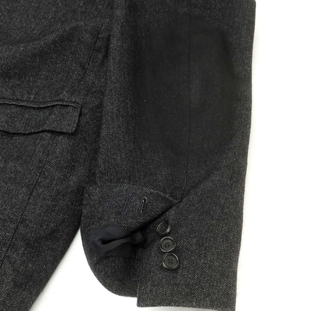 【中古】マスターコート MASTER COAT ウールコットン カジュアルジャケット ブラック系【サイズ54】【 状態ランクB 】【 メンズ 】[CPD]