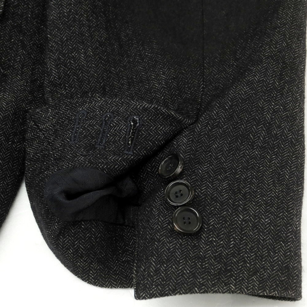 【中古】マスターコート MASTER COAT ウールコットン カジュアルジャケット ブラック系【サイズ54】【 状態ランクB 】【 メンズ 】[CPD]