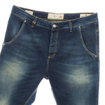 【中古】ディーヴ ファイブ. DW5 Trenta ストレッチコットン デニムパンツ ジーンズ ネイビー【 38 】【 状態ランクB 】【 メンズ 】