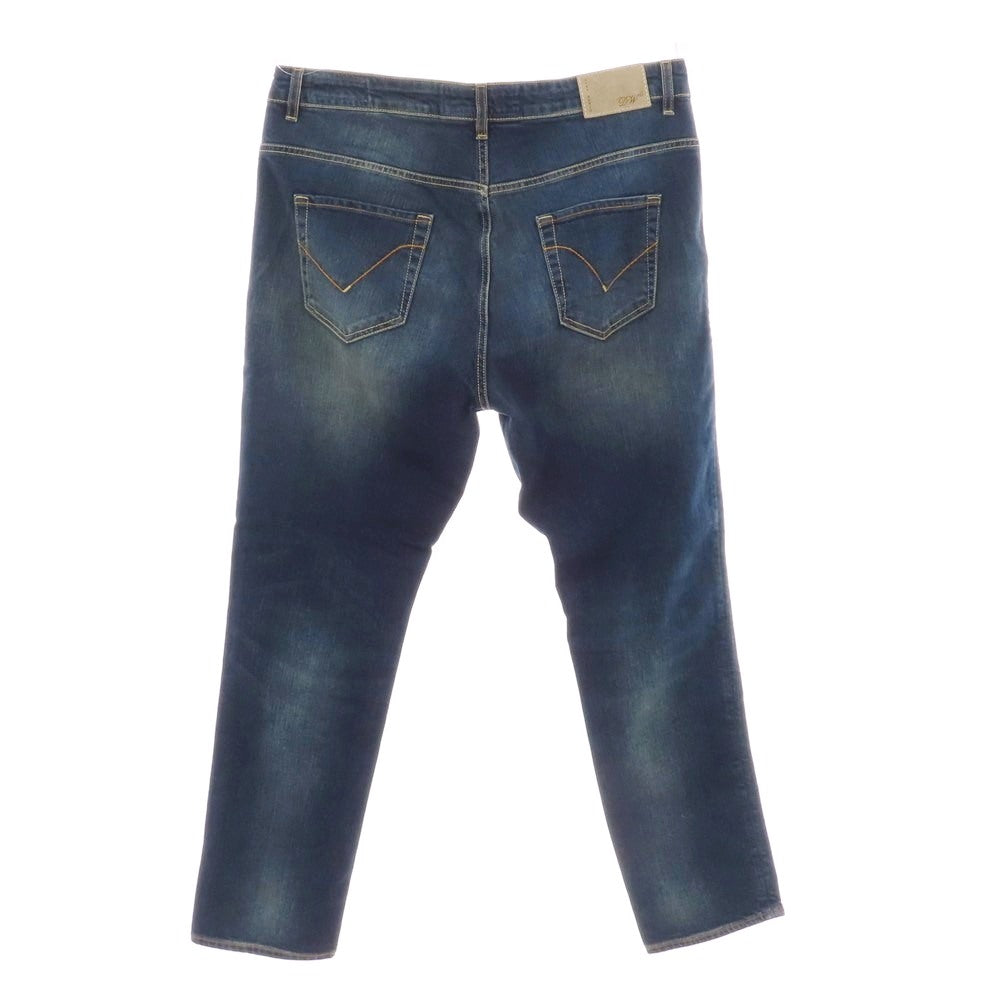 【中古】ディーヴ ファイブ. DW5 Trenta ストレッチコットン デニムパンツ ジーンズ ネイビー【 サイズ38 】【 状態ランクB 】【 メンズ 】 [BPD]