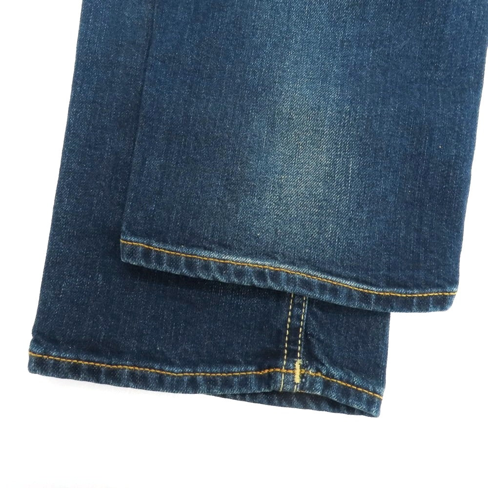【中古】ディーヴ ファイブ. DW5 Trenta ストレッチコットン デニムパンツ ジーンズ ネイビー【 サイズ38 】【 状態ランクB 】【 メンズ 】 [BPD]