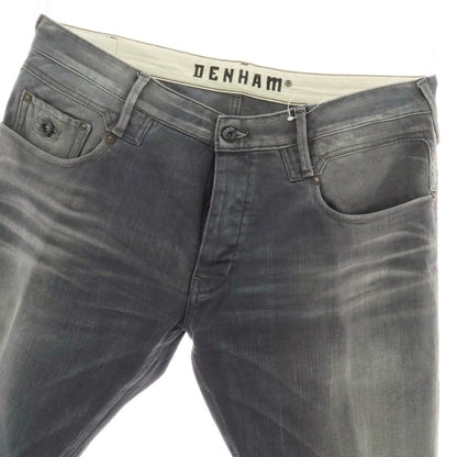 【中古】デンハム DENHAM SKIN ストレッチコットン デニムパンツ ジーンズ グレー【 38 】【 状態ランクC 】【 メンズ 】