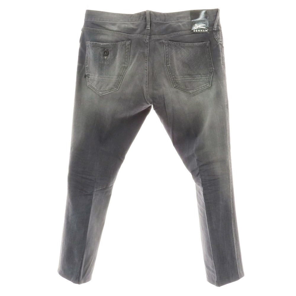【中古】デンハム DENHAM SKIN ストレッチコットン デニムパンツ ジーンズ グレー【 38 】【 状態ランクC 】【 メンズ 】