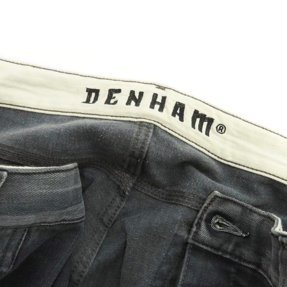 【中古】デンハム DENHAM SKIN ストレッチコットン デニムパンツ ジーンズ グレー【 38 】【 状態ランクC 】【 メンズ 】