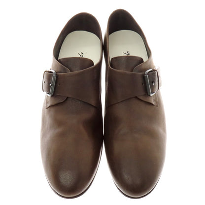 【中古】マルセル Marsell シングルモンクシューズ ブラウン【 41 1/2 】【 状態ランクA 】【 メンズ 】
