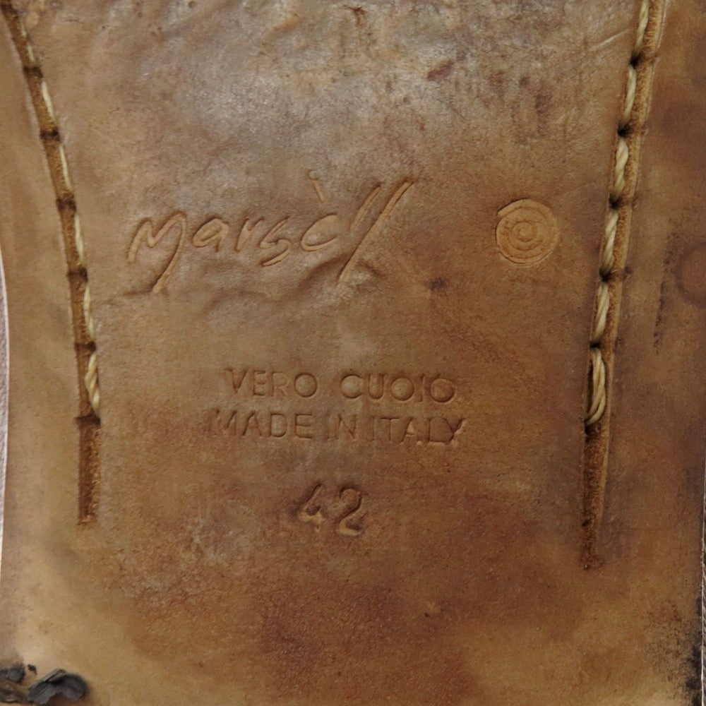 【中古】マルセル Marsell ローファー ブラウン【 42 】【 状態ランクC 】【 メンズ 】