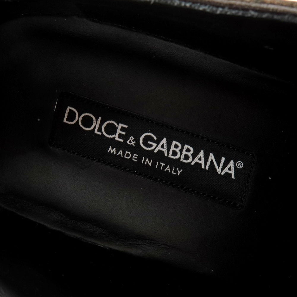 【中古】ドルチェアンドガッバーナ DOLCE&amp;GABBANA プレーントゥ ドレスシューズ バーガンディ【 8 】【 状態ランクB 】【 メンズ 】