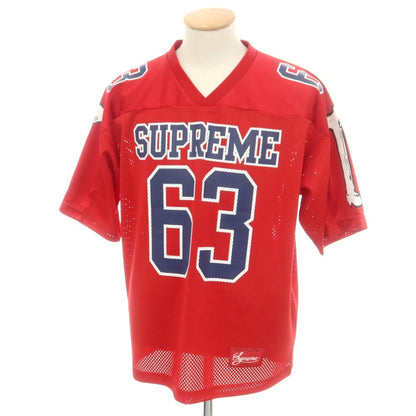 【中古】シュプリーム Supreme 2025年秋冬 Bones Football Jersey ポリエステル 半袖Ｔシャツ レッド【 S 】【 状態ランクB 】【 メンズ 】