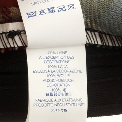 【中古】シュプリーム Supreme 2025年秋冬 Lochcarron Camp Cap チェック キャンプキャップ カーキxレッド【 ONE(58cm) 】【 状態ランクA 】【 メンズ 】