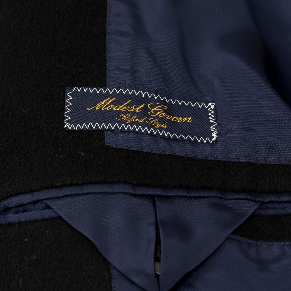 【中古】モデストガヴァン Modest Govern ウール ステンカラーコート ブラック【 44 】【 状態ランクB 】【 メンズ 】