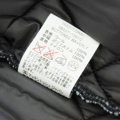 【中古】トラディショナルウェザーウェア Traditional Weatherwear ウール キルティングブルゾン グレー【 40 】【 状態ランクB 】【 メンズ 】