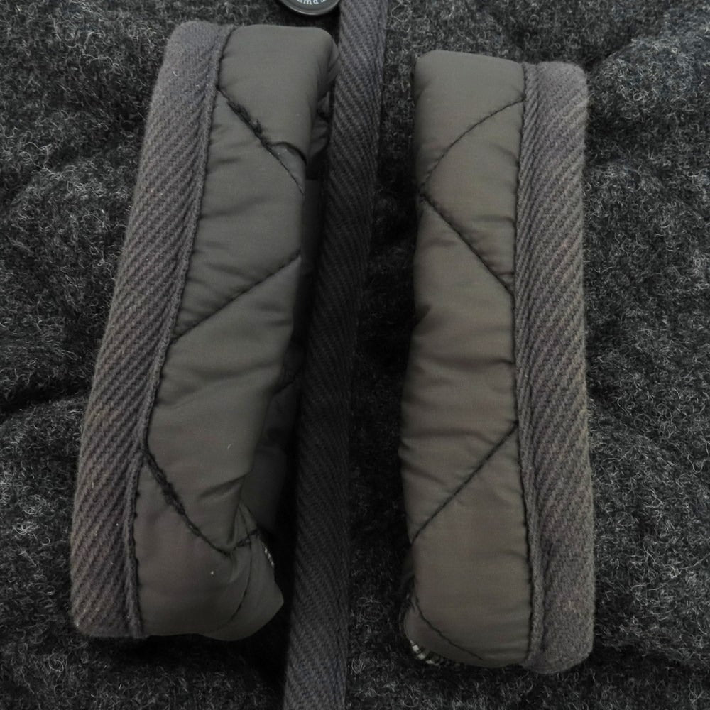 【中古】トラディショナルウェザーウェア Traditional Weatherwear ウール キルティングブルゾン グレー【 サイズ40 】【 状態ランクB 】【 メンズ 】 [BPD]