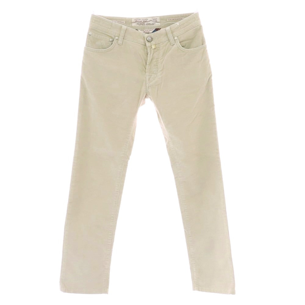 【中古】ヤコブコーエン JACOB COHEN PW622 ストレッチコットン コーデュロイパンツ ライトベージュ【 31 】【 状態ランクB 】【 メンズ 】