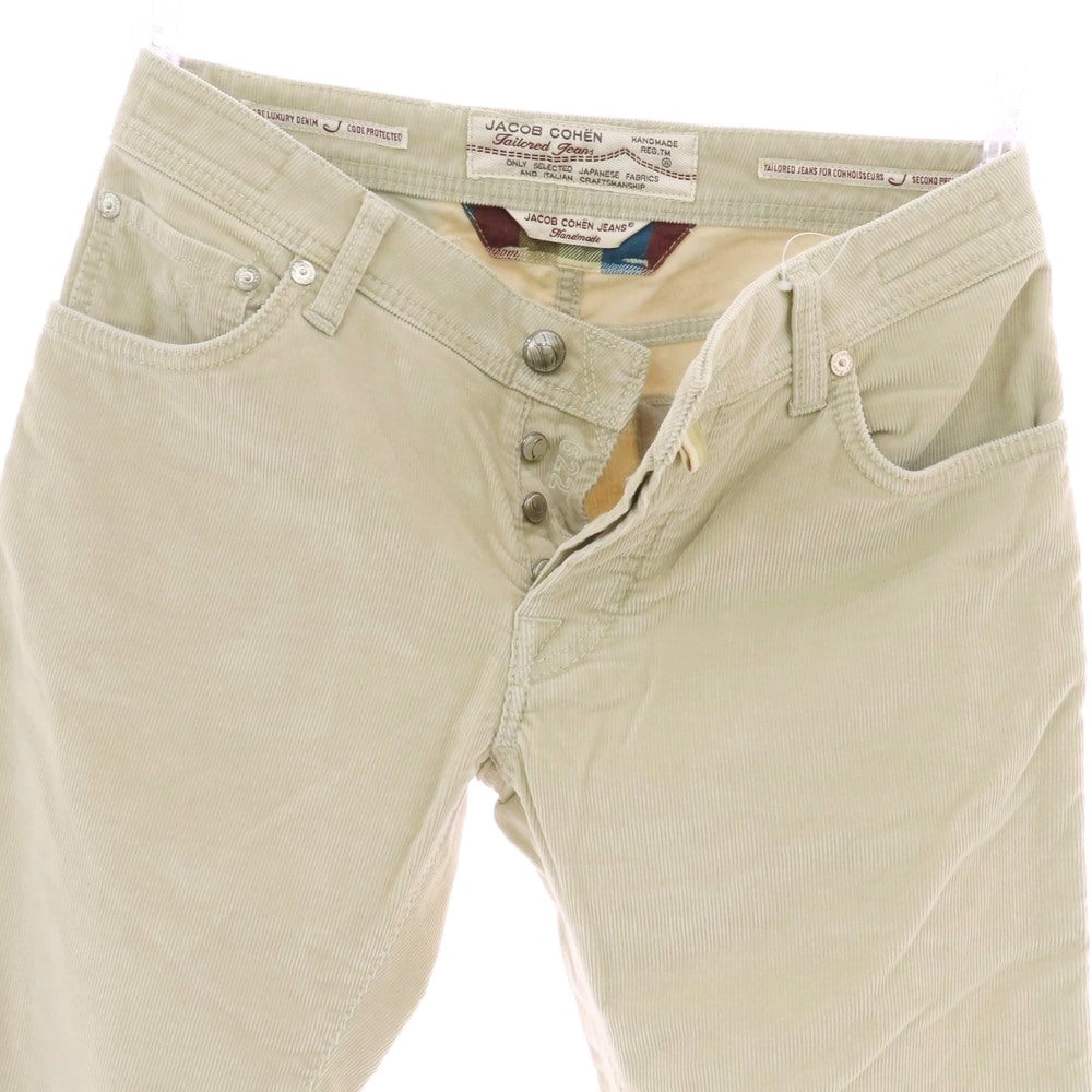 【中古】ヤコブコーエン JACOB COHEN PW622 ストレッチコットン コーデュロイパンツ ライトベージュ【 31 】【 状態ランクB 】【 メンズ 】