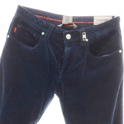 【中古】トラマロッサ Tramarossa MICHELANGELO ストレッチコットン 5ポケットパンツ ネイビー【 30 】【 状態ランクC 】【 メンズ 】