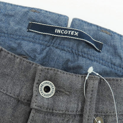 【中古】インコテックス INCOTEX ストレッチ コットンポリエステル 5ポケットパンツ グレー【 31 】【 状態ランクB 】【 メンズ 】
