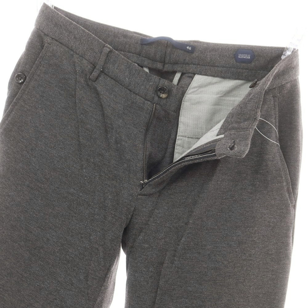 【中古】インコテックス INCOTEX コットンナイロン ジャージー カジュアルスラックスパンツ グレー【 46 】【 状態ランクB 】【 メンズ 】