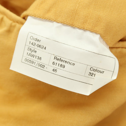 【中古】インコテックス INCOTEX リネンコットン ショートパンツ イエロー【サイズ46】【 状態ランクB 】【 メンズ 】