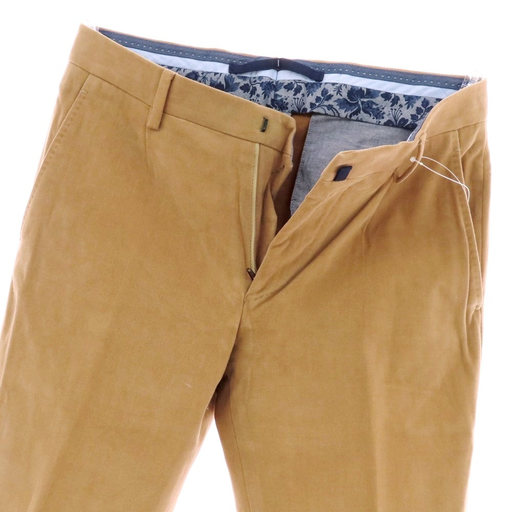 【中古】ヴィガーノ VIGANO ストレッチコットン カジュアルスラックスパンツ ベージュ系【 46 】【 状態ランクC 】【 メンズ 】
