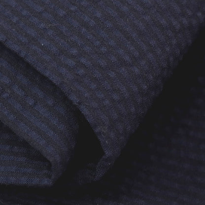 【中古】ジャンネット giannetto コットン サッカー ストライプ イージーパンツ ネイビー【サイズ46】【 状態ランクC 】【 メンズ 】