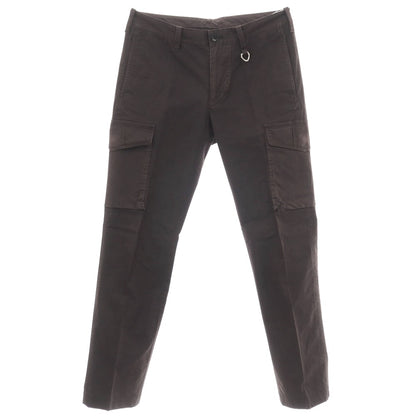 【中古】ソリード SOLIDO ストレッチ コットン カーゴパンツ ダークブラウン【サイズ2】【 状態ランクC 】【 メンズ 】