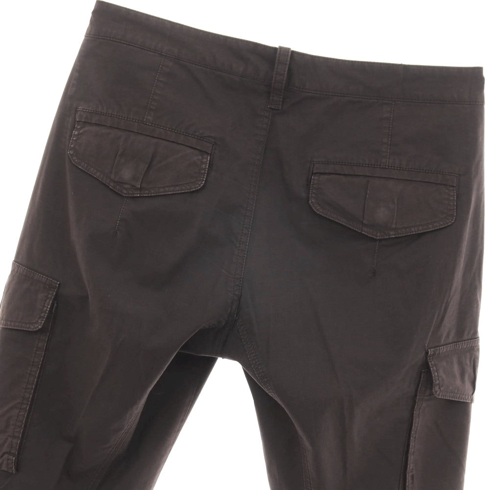 【中古】ソリード SOLIDO ストレッチ コットン カーゴパンツ ダークブラウン【サイズ2】【 状態ランクC 】【 メンズ 】
