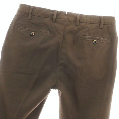 【中古】ジェルマーノ GERMANO ストレッチコットン カジュアルスラックスパンツ ブラウン【 46 】【 状態ランクC 】【 メンズ 】