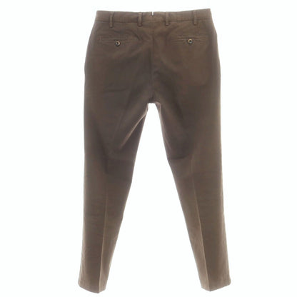 【中古】ジェルマーノ GERMANO ストレッチコットン カジュアルスラックスパンツ ブラウン【 46 】【 状態ランクC 】【 メンズ 】