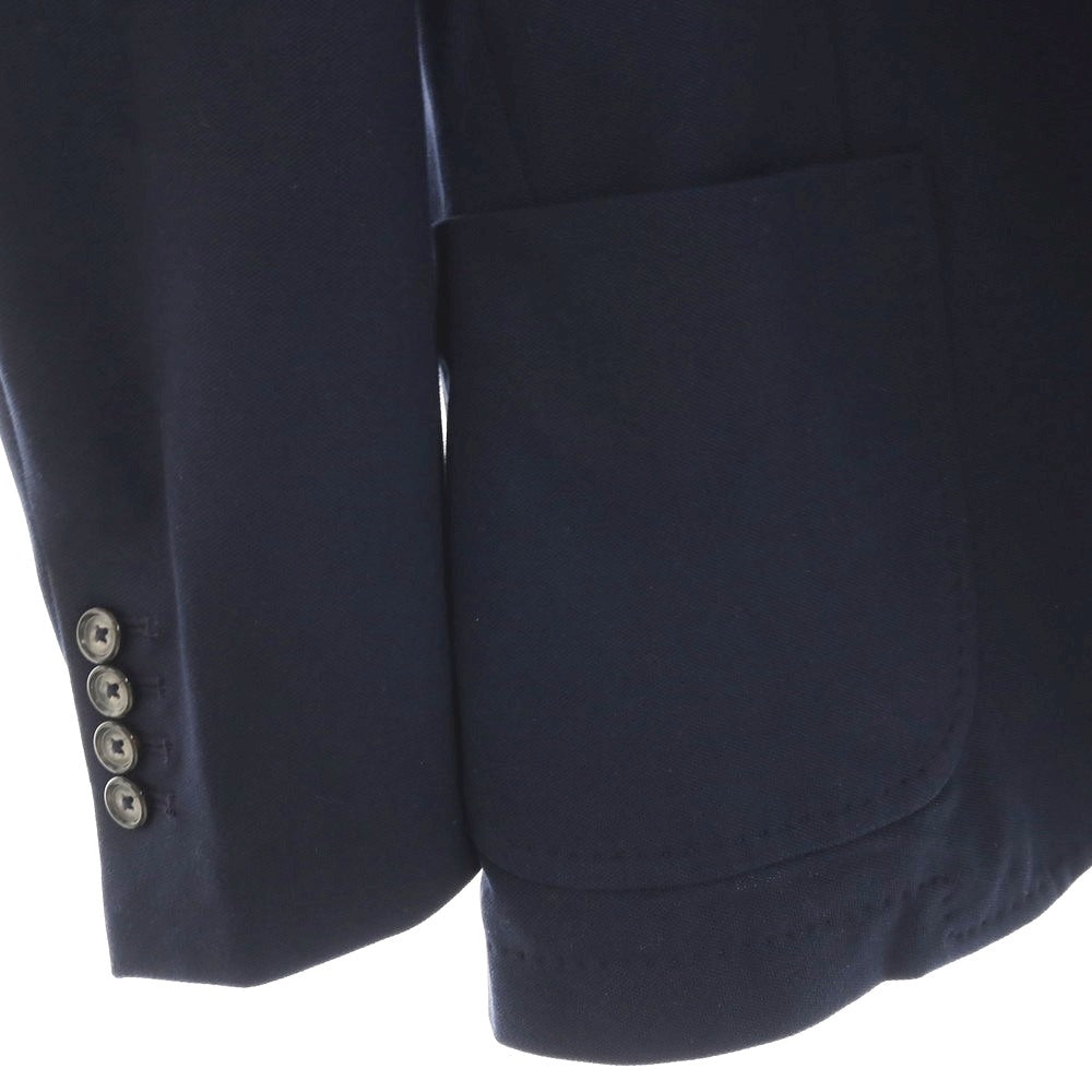 【中古】チルコロ1901 CIRCOLO 1901 コットンポリウレタン ジャージー 2つボタンスーツ セットアップ ネイビー【サイズ上44/下44】【 状態ランクB 】【 メンズ 】