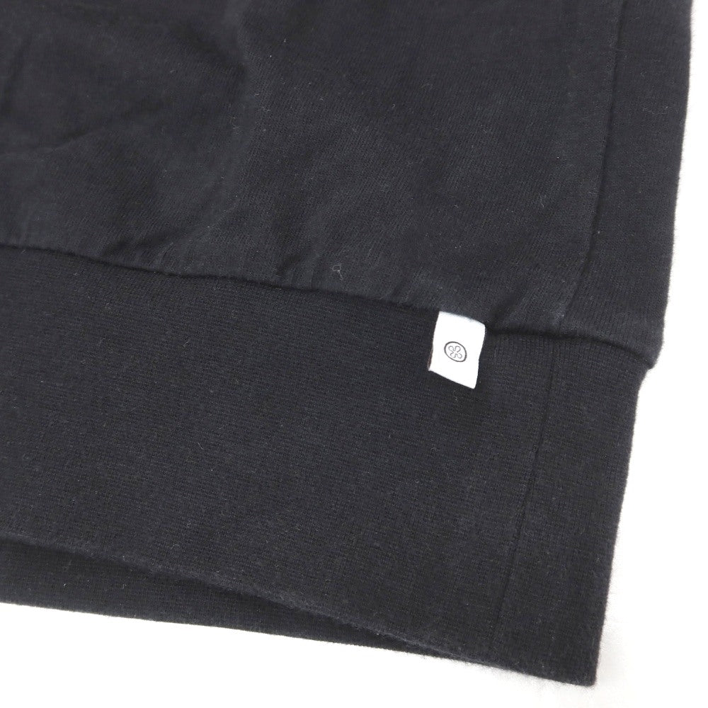 【中古】アンティーチポ　アンティチポ ANTICIPO FIANO smooth コットン モックネック 半袖Ｔシャツ ブラック【サイズ46】【 状態ランクC 】【 メンズ 】