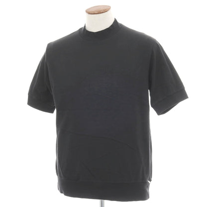 【中古】アンティーチポ　アンティチポ ANTICIPO FIANO smooth コットン モックネック 半袖Ｔシャツ ブラック【サイズ46】【 状態ランクC 】【 メンズ 】