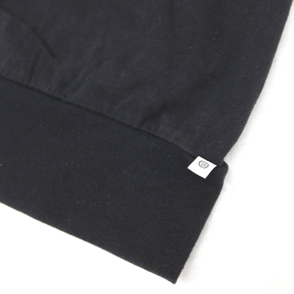 【中古】アンティーチポ　アンティチポ ANTICIPO FIANO smooth コットン モックネック 半袖Ｔシャツ ブラック【サイズ46】【 状態ランクC 】【 メンズ 】