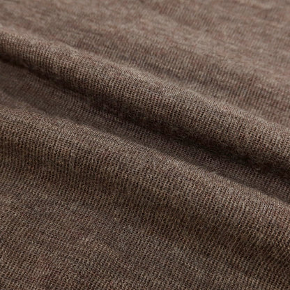 【中古】ルトロワ Letroyes ハイゲージ ウール ボートネック プルオーバーニット アッシュブラウン【 L 】【 状態ランクC 】【 メンズ 】