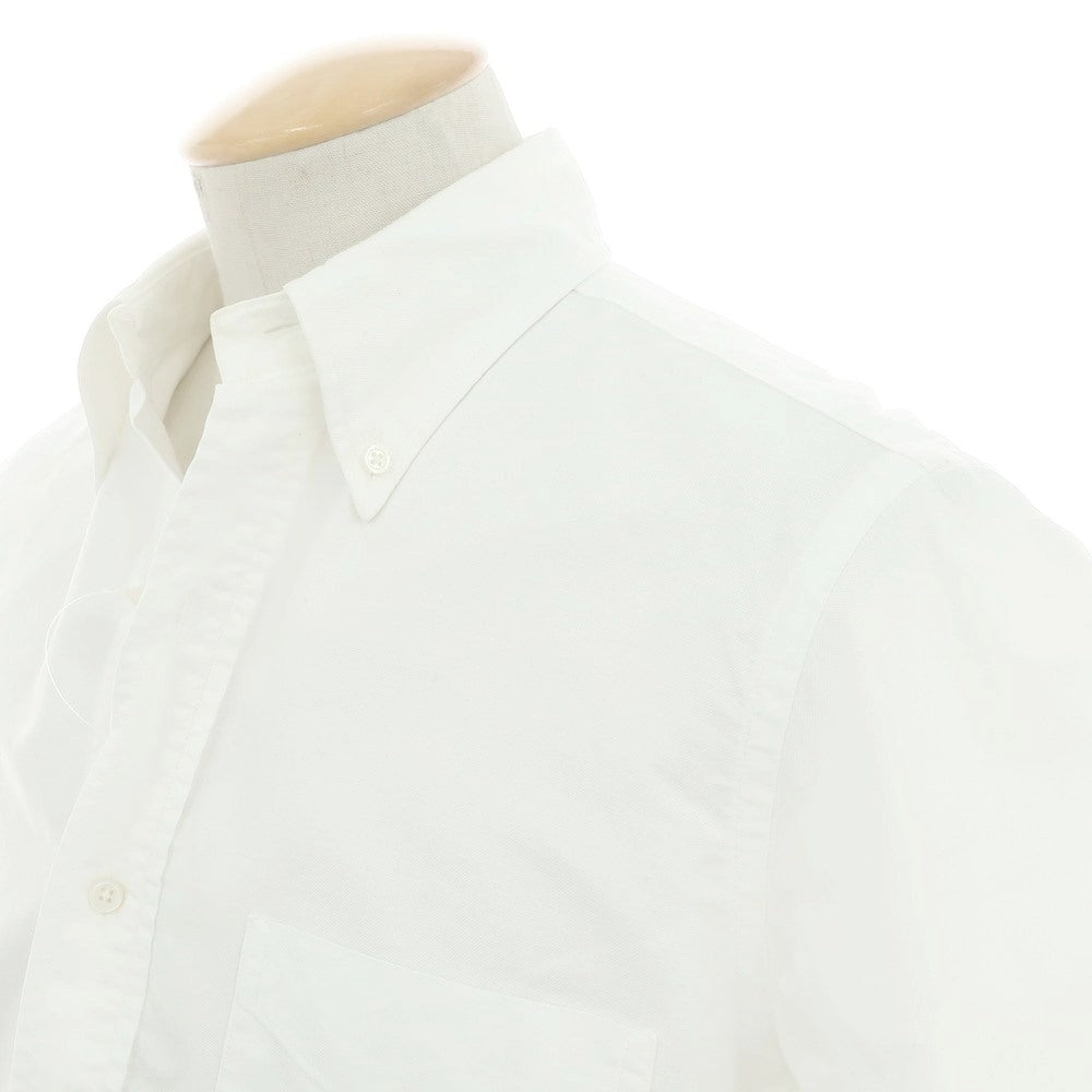 【中古】ブラックフリースバイ ブルックスブラザーズ BLACK FLEECE BY Brooks Brothers コットン ボタンダウン 半袖シャツ ホワイト【 BB1 】【 状態ランクC 】【 メンズ 】