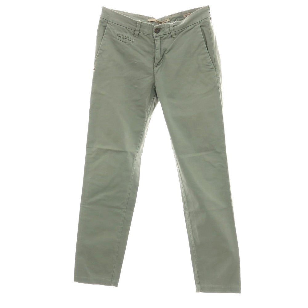 【中古】チープラス C+ Ridmark ストレッチ コットン カジュアルスラックスパンツ グリーン【サイズ31】【 状態ランクC 】【 メンズ 】