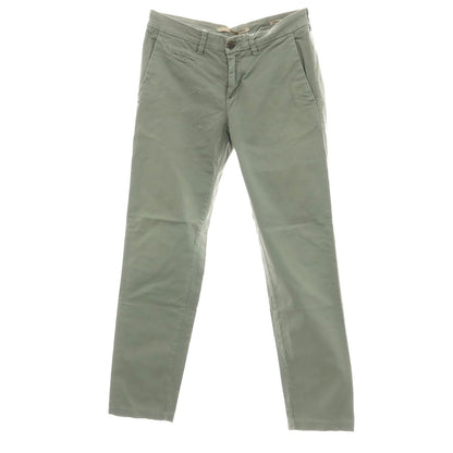 【中古】チープラス C+ Ridmark ストレッチ コットン カジュアルスラックスパンツ グリーン【サイズ31】【 状態ランクC 】【 メンズ 】