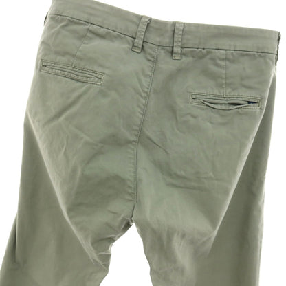 【中古】チープラス C+ Ridmark ストレッチ コットン カジュアルスラックスパンツ グリーン【サイズ31】【 状態ランクC 】【 メンズ 】