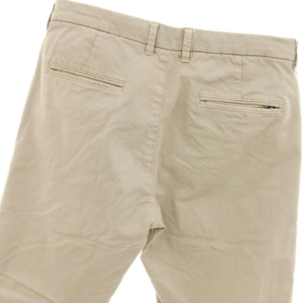 【中古】チープラス C+ Ridmark ストレッチ コットン カジュアルスラックスパンツ ベージュ【サイズ32】【 状態ランクC 】【 メンズ 】