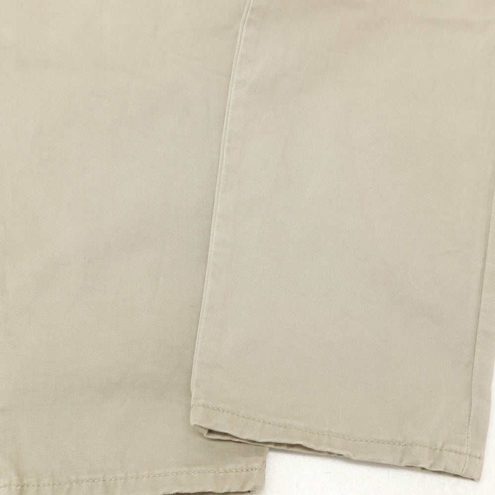 【中古】チープラス C+ Ridmark ストレッチ コットン カジュアルスラックスパンツ ベージュ【 サイズ32 】【 状態ランクC 】【 メンズ 】 [BPD]