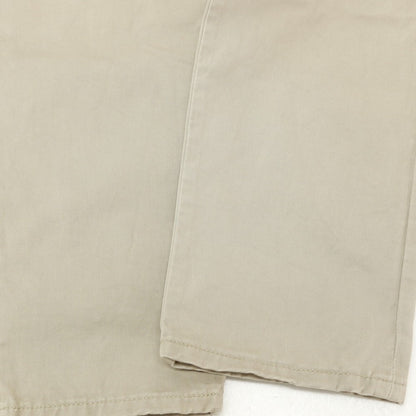 【中古】チープラス C+ Ridmark ストレッチ コットン カジュアルスラックスパンツ ベージュ【サイズ32】【 状態ランクC 】【 メンズ 】