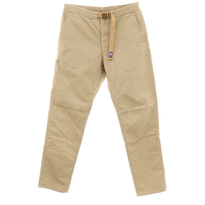 【中古】ザノースフェイスパープルレーベル THE NORTH FACE PURPLE LABEL コットンポリエステル イージーパンツ ベージュ【サイズ32】【 状態ランクB 】【 メンズ 】