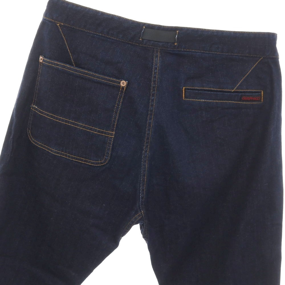 【中古】グラミチ Gramicci URBAN RESEARCH DOORS別注 ストレッチ コットン デニムパンツ ジーンズ ネイビー【サイズM】【 状態ランクB 】【 メンズ 】