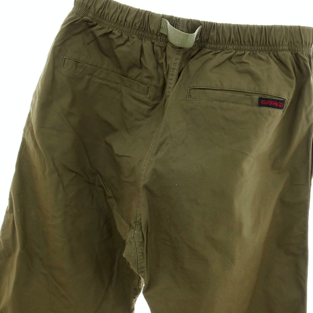 【中古】グラミチ Gramicci ストレッチ コットン イージーパンツ オリーブ【サイズM】【 状態ランクB 】【 メンズ 】