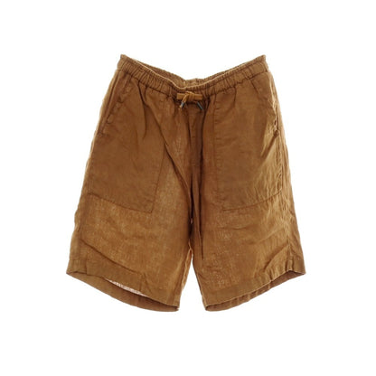 【中古】バロニオ BARONIO リネン イージー ショートパンツ ブラウンxマルチカラー【サイズL】【 状態ランクC 】【 メンズ 】