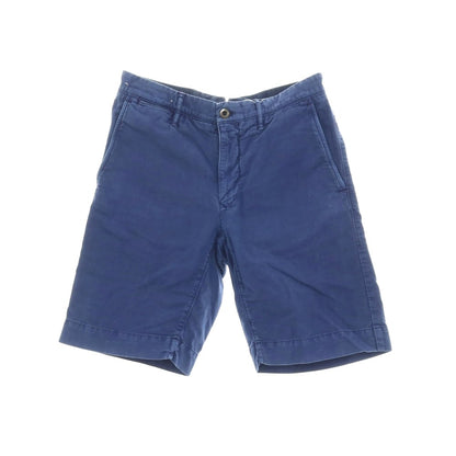 【中古】インコテックス INCOTEX ストレッチ コットン ショートパンツ ネイビー【サイズ30】【 状態ランクC 】【 メンズ 】