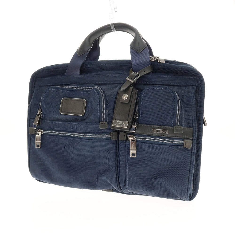 【中古】トゥミ TUMI 26118LEN1 リミテッドエディション バリスティックナイロン ブリーフケース ネイビー【 状態ランクC 】【 メンズ 】