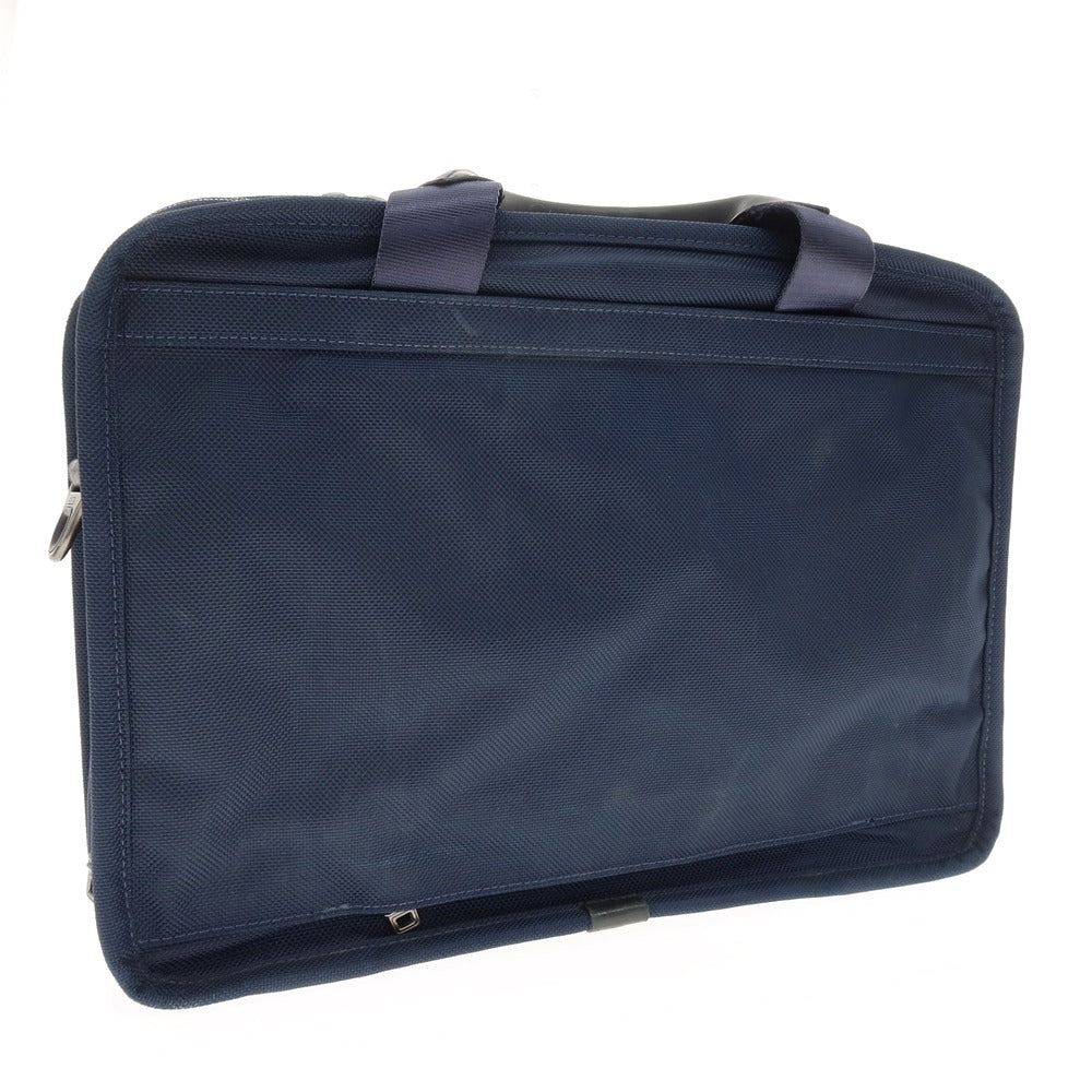 【中古】トゥミ TUMI 26118LEN1 リミテッドエディション バリスティックナイロン ブリーフケース ネイビー【 状態ランクC 】【 メンズ 】